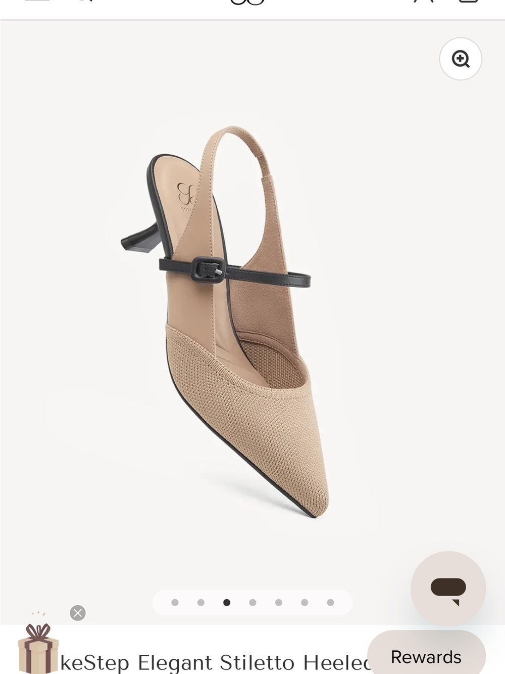 VERY COMFY NEW COZY ISLAND StrikeStep Elegant Stiletto Heeled sling back